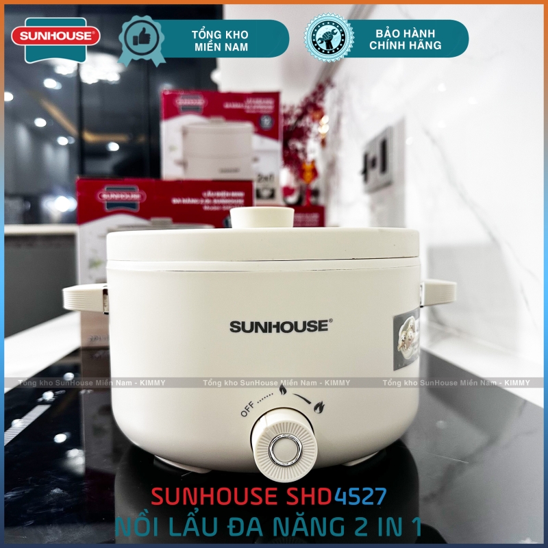 Nồi lẩu & hấp đa năng 2L Sunhouse SHD4517